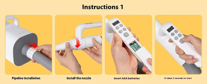 Smart Negative Ion Pet Hair Dryer